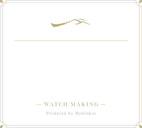 50th ANNIVERSARY 日本の美を切り取る、クレドールのウオッチメイキング
