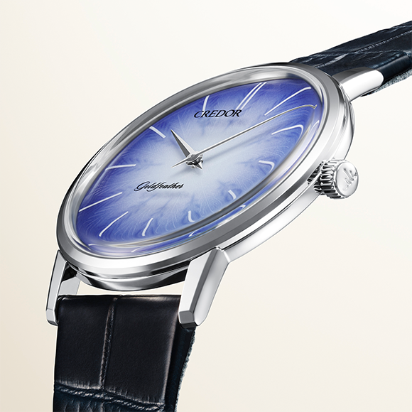 写真：ゴールドフェザー 伊万里鍋島焼ダイヤル 限定モデル